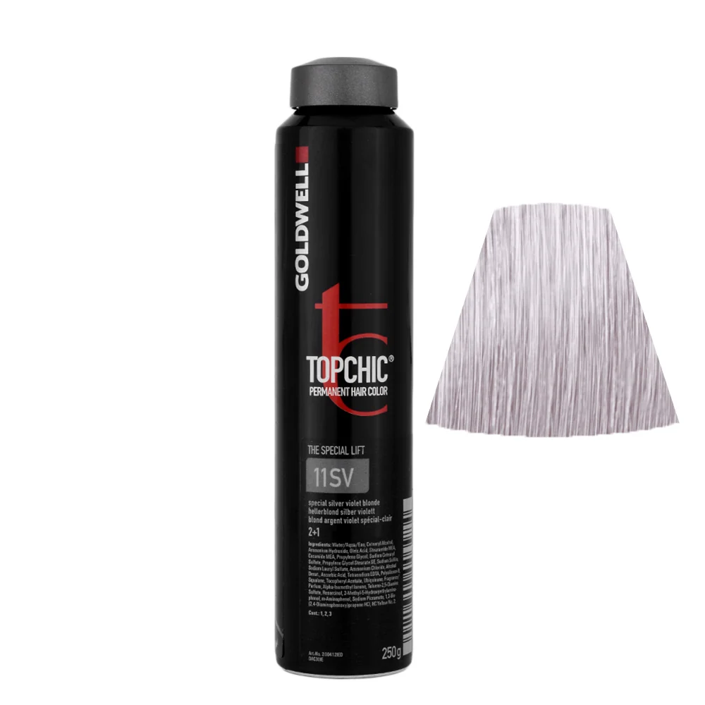 Goldwell Topchic Can 11SV Light Blonde Silver-Violet 250gr - colore permanente in bombola