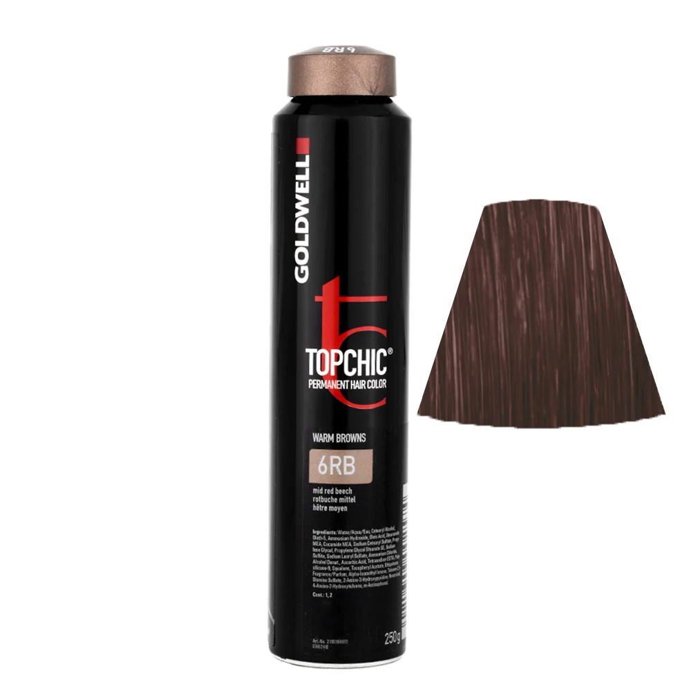 Goldwell Topchic Can W6RB Red Beech Medium 250gr  - colore permanente in bombola