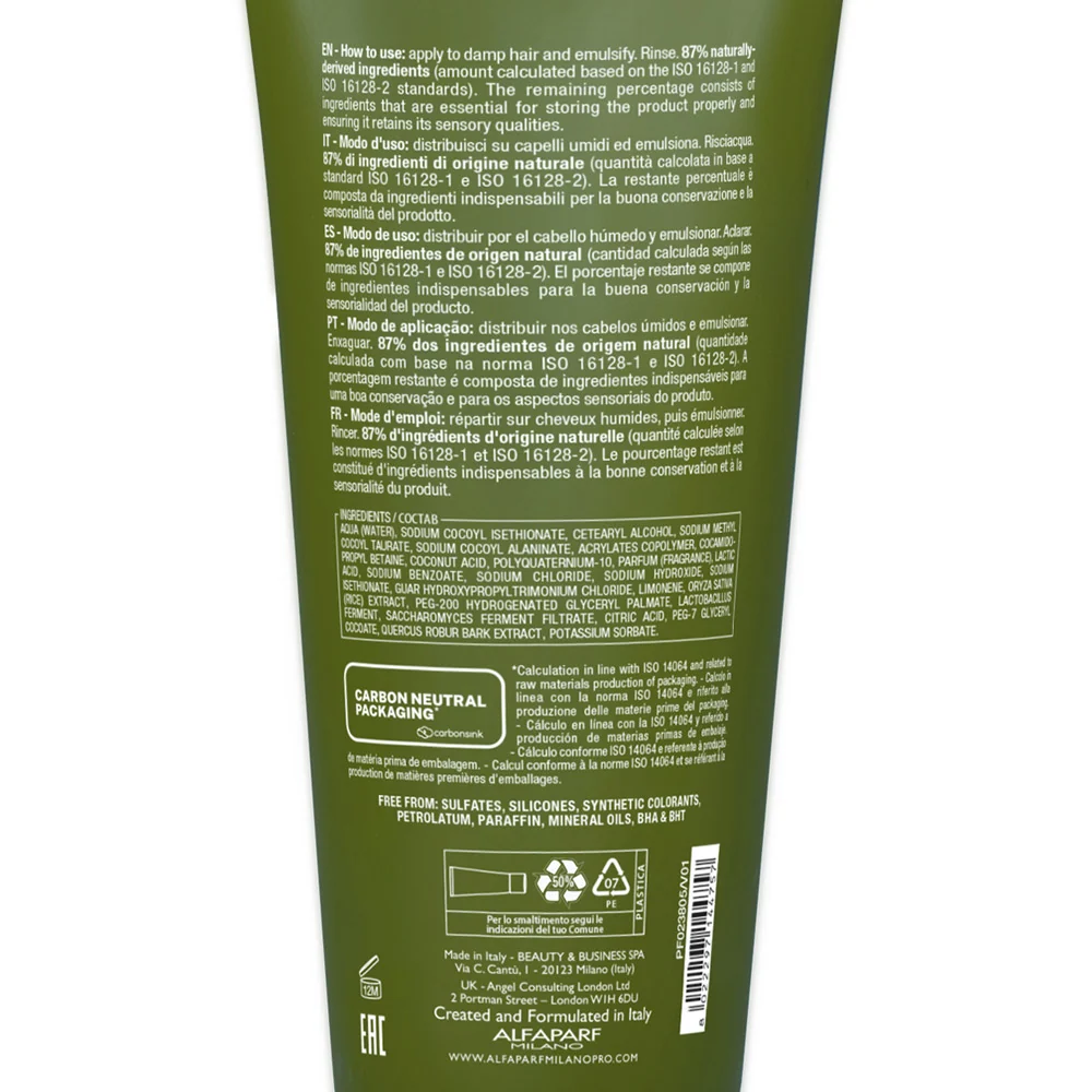 Alfaparf Milano Benvoleo Hydration Creamy Shampoo 200ml - shampoo in crema idratante - Image 5