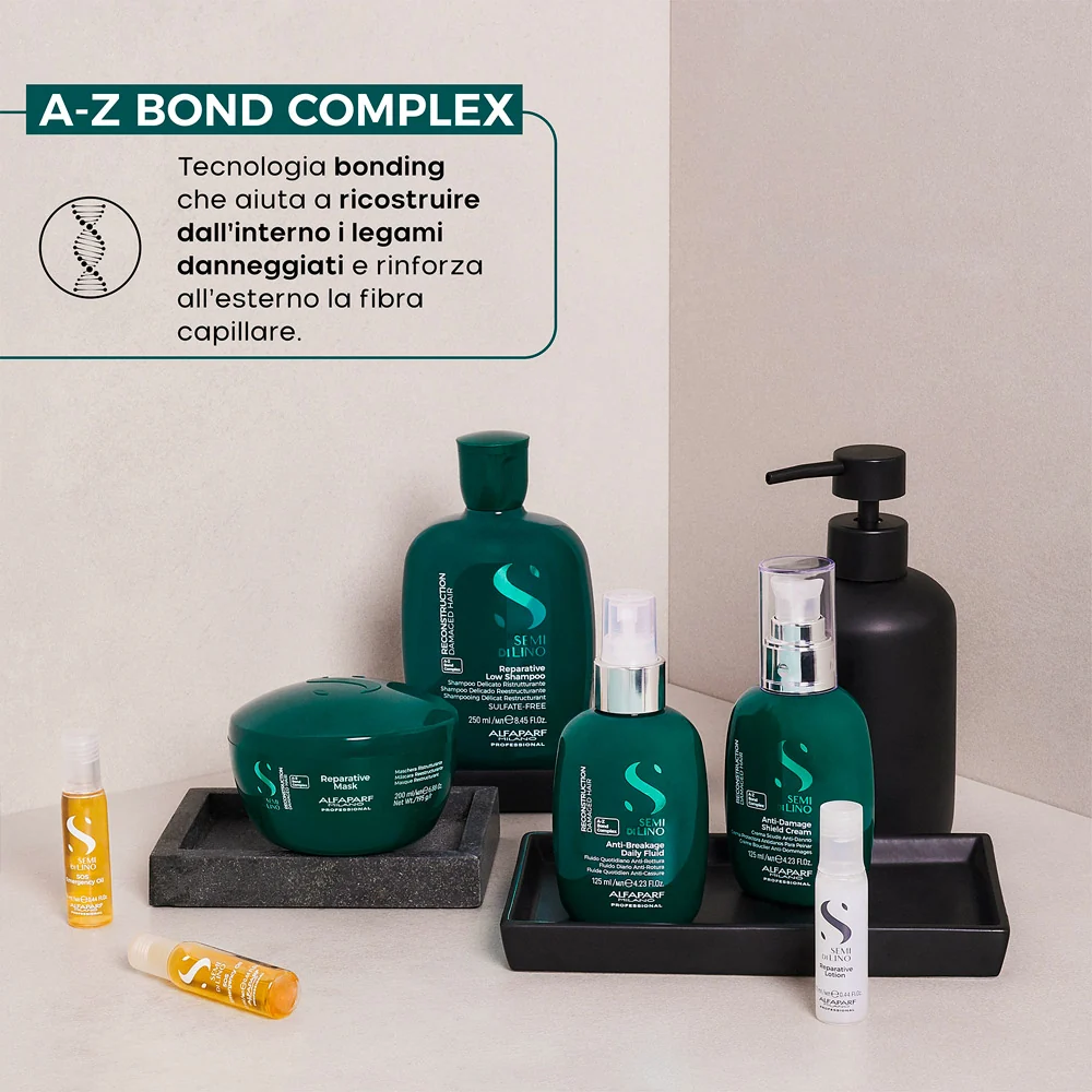 Alfaparf Milano Semi di Lino Reconstruction Reparative Anti-Breakage Daily Fluid 125ml - fluido quotidiano anti rottura - Image 5