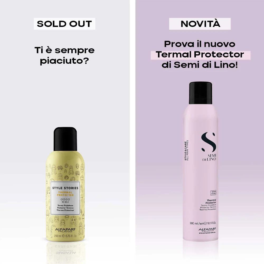 Alfaparf Milano Semi Di Lino Style&Care Thermal Protector 300ml - spray termoprotettore - Image 4
