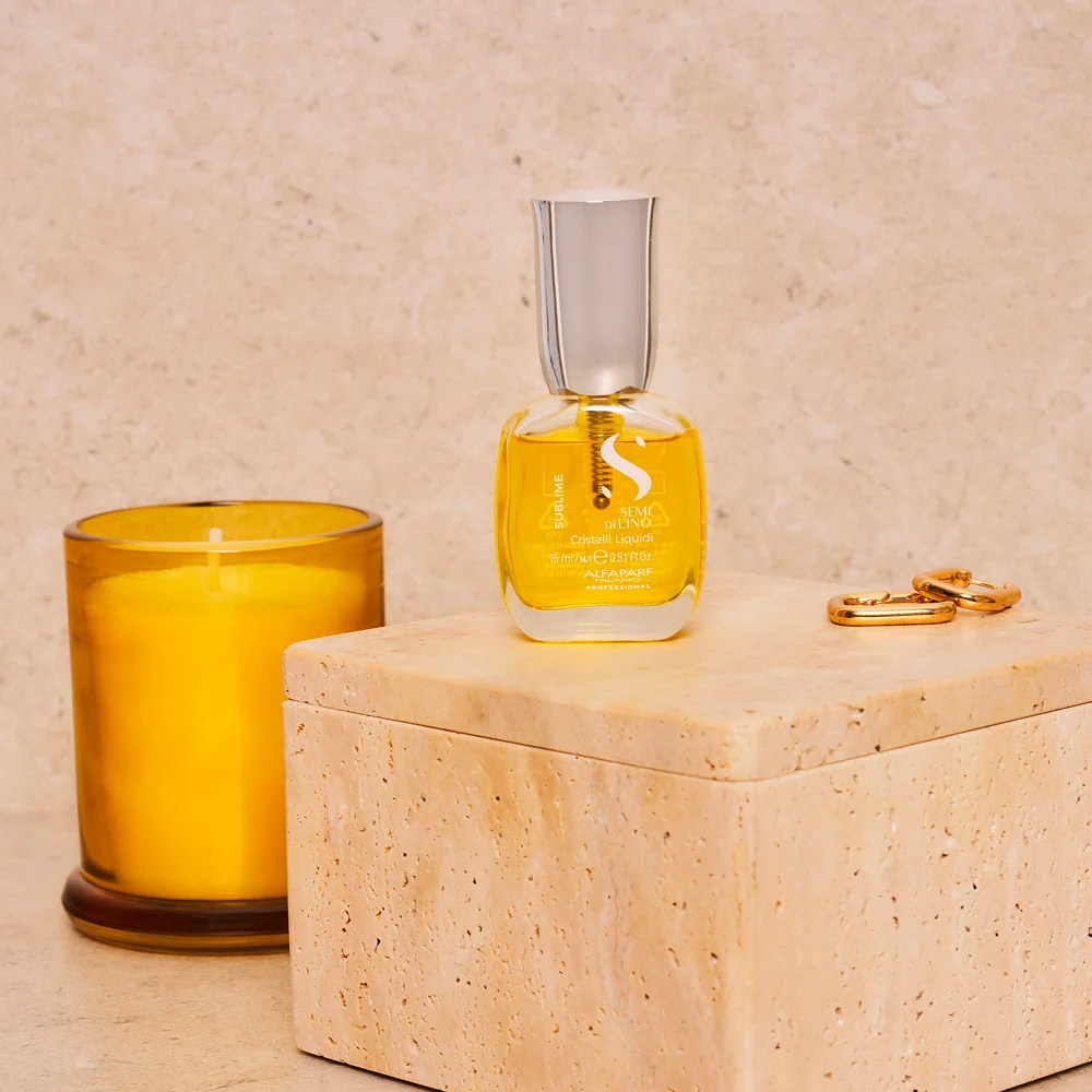 Alfaparf Milano Semi Di Lino Sublime Cristalli Liquidi 15ml - siero illuminante - Image 6