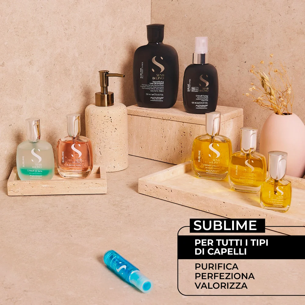 Alfaparf Milano Semi Di Lino Sublime Cristalli Liquidi 15ml - siero illuminante - Image 8