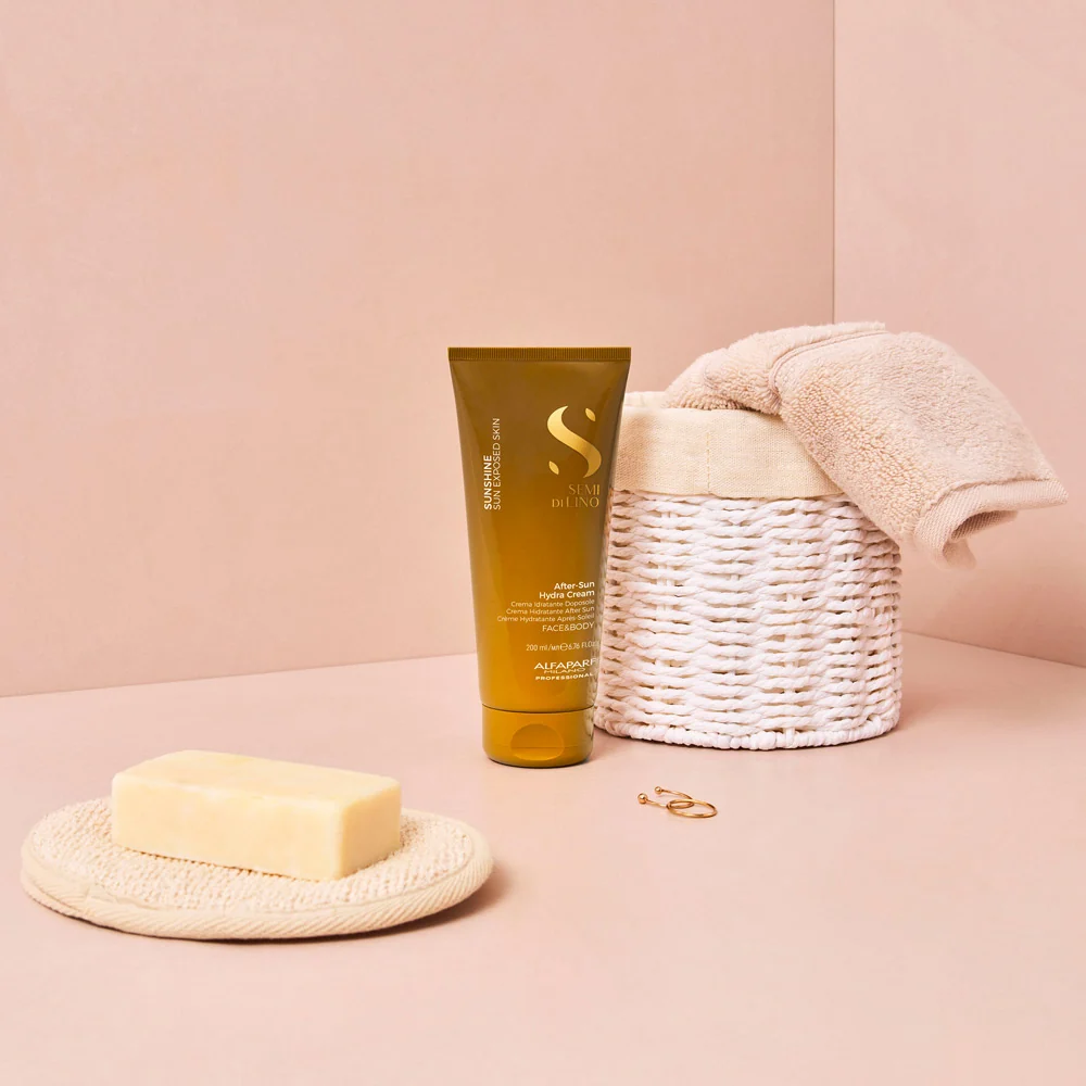 Alfaparf Milano Semi di Lino Sunshine After-Sun Face& Body Hydra Cream 200ml - crema dopo sole - Image 7