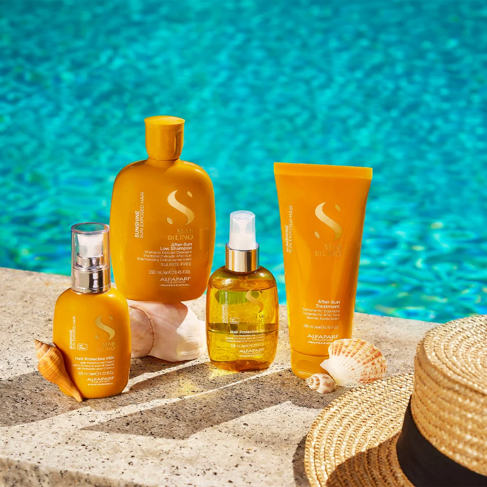 Alfaparf Milano Semi di Lino Sunshine Hair Protective Oil 125ml - olio spray solare bifasico - Image 4