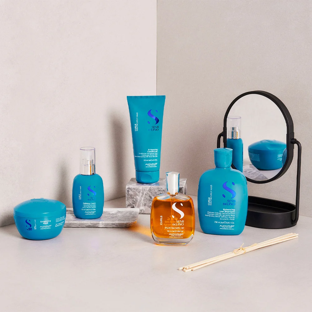 Alfaparf Milano Semi di Lino Curls Enhancing 200ml - maschera definizione ricci - Image 6