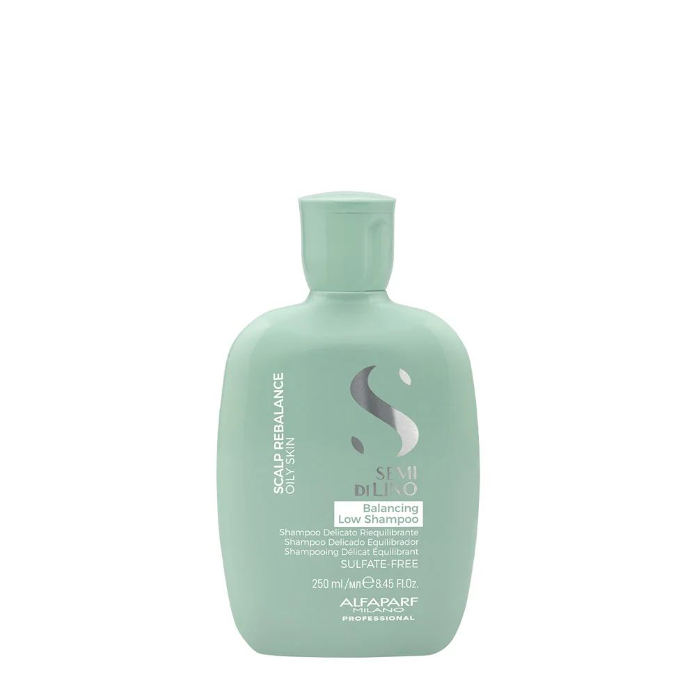 Alfaparf Milano Semi Di Lino Scalp Rebalance Balancing Low Shampoo 250ml - shampoo delicato seboregolatore
