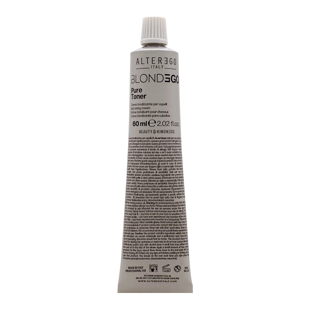 Alterego Blondego Pure Toner Caramel Caramello 60ml - crema tonalizzante