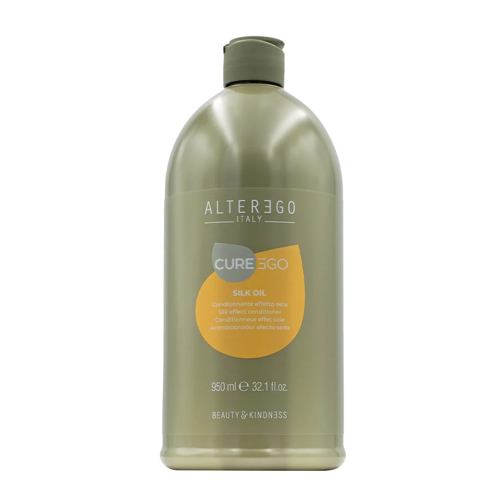 Alterego CurEgo Silk Oil Conditioning Cream 950ml - trattamento intensivo anticrespo
