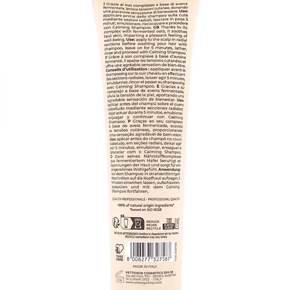 Alterego ScalpEgo Calming Pre-Treatment 150ml - trattamento pre-shampoo calmante - Image 2