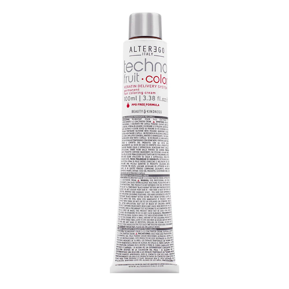 Alterego Technofruit Color 5/626 Castano Chiaro Rosso Irisé Rosso 100ml - colorazione permanente