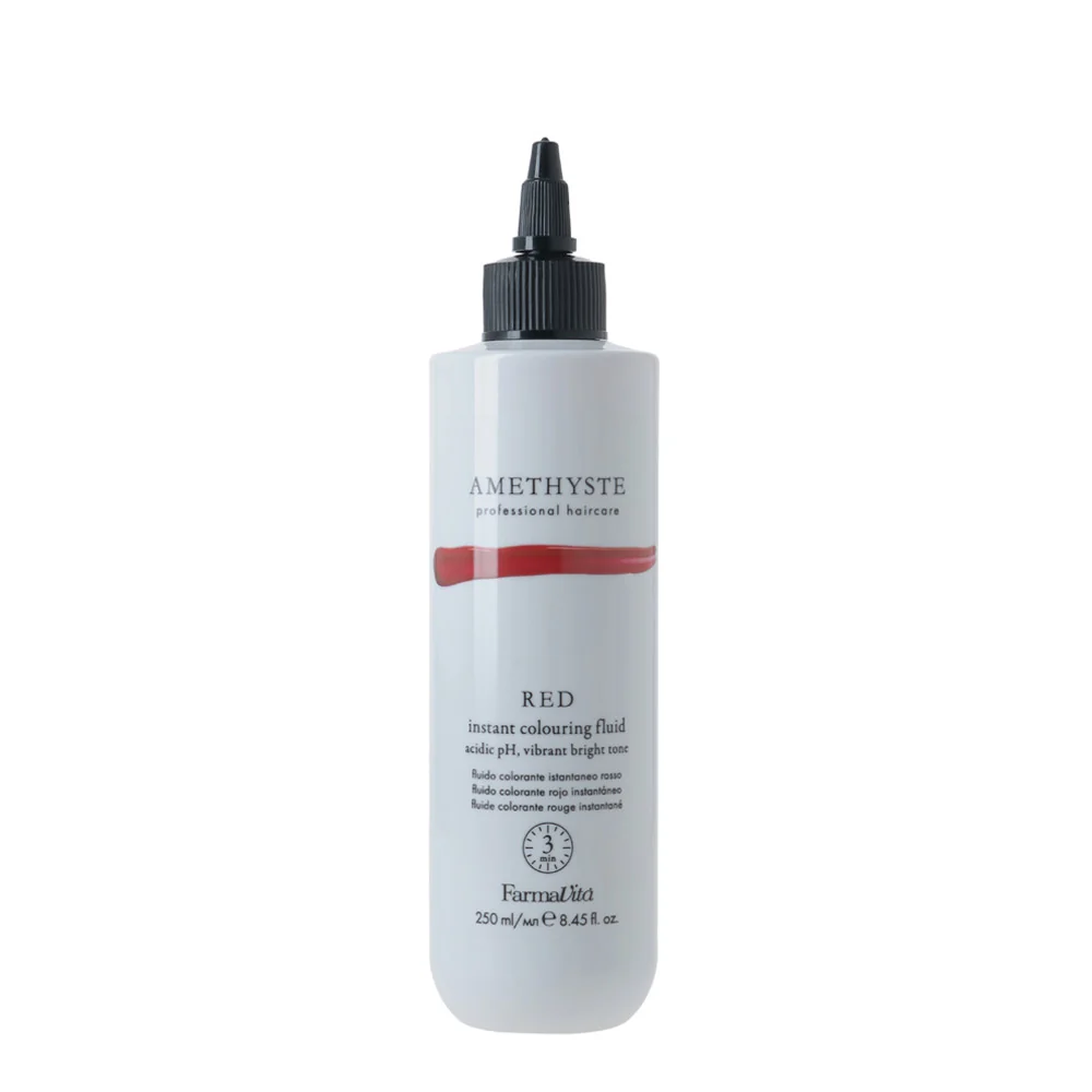 Amethyste Istant Color Fluid Red 250ml - colore semi-permanente pronto all'uso