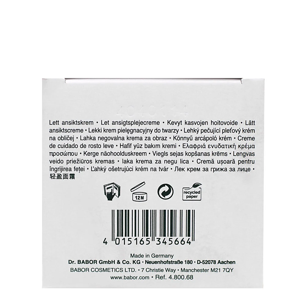 Babor Doctor Babor Doc Cleanformance Moisture Glow Gel-Cream 50ml - crema viso idratante - Image 2