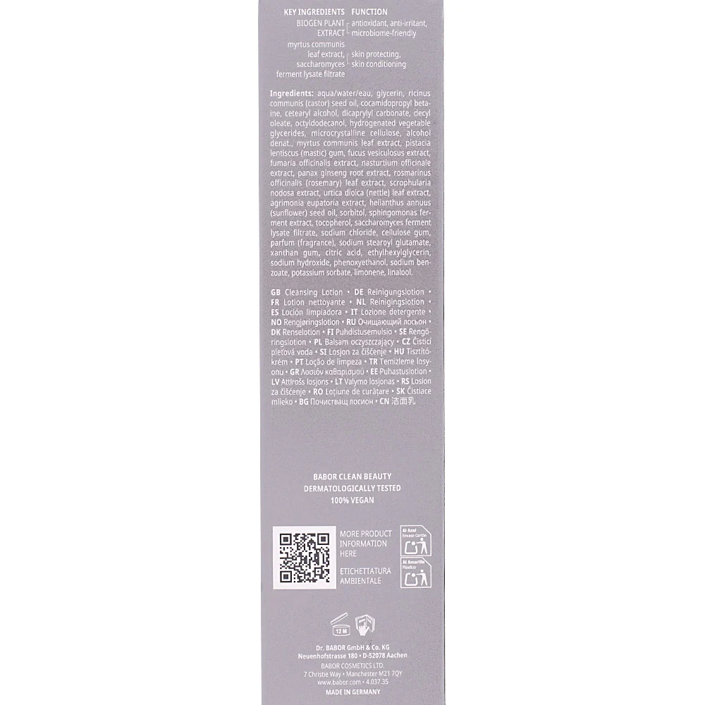 Babor Doctor Babor Regeneration Barrier Balance Lotion Cleanser 150ml - lozione detergente delicata - Image 2