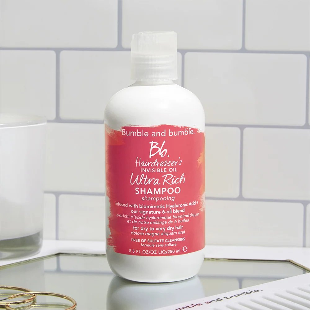 Bumble and bumble. Bb. Hairdresser's Invisible Oil Ultra Rich Shampoo 250ml - shampoo idratante per capelli secchi - Image 2