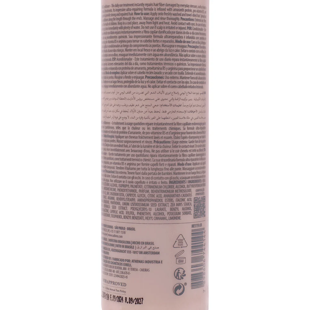 Cadiveu Professional Repair Solution Conditioner 250ml - balsamo ristrutturante - Image 2