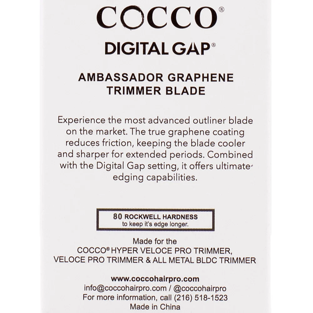 Cocco Ambassador Digital Gap Trimmer Graphene Blade - lama di ricambio - Image 2