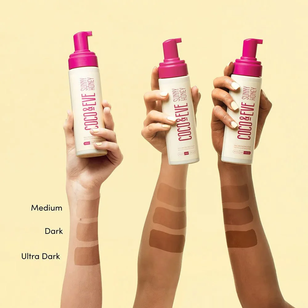 Coco & Eve Ultimate Glow Kit Dark- kit autoabbronzante - Image 6