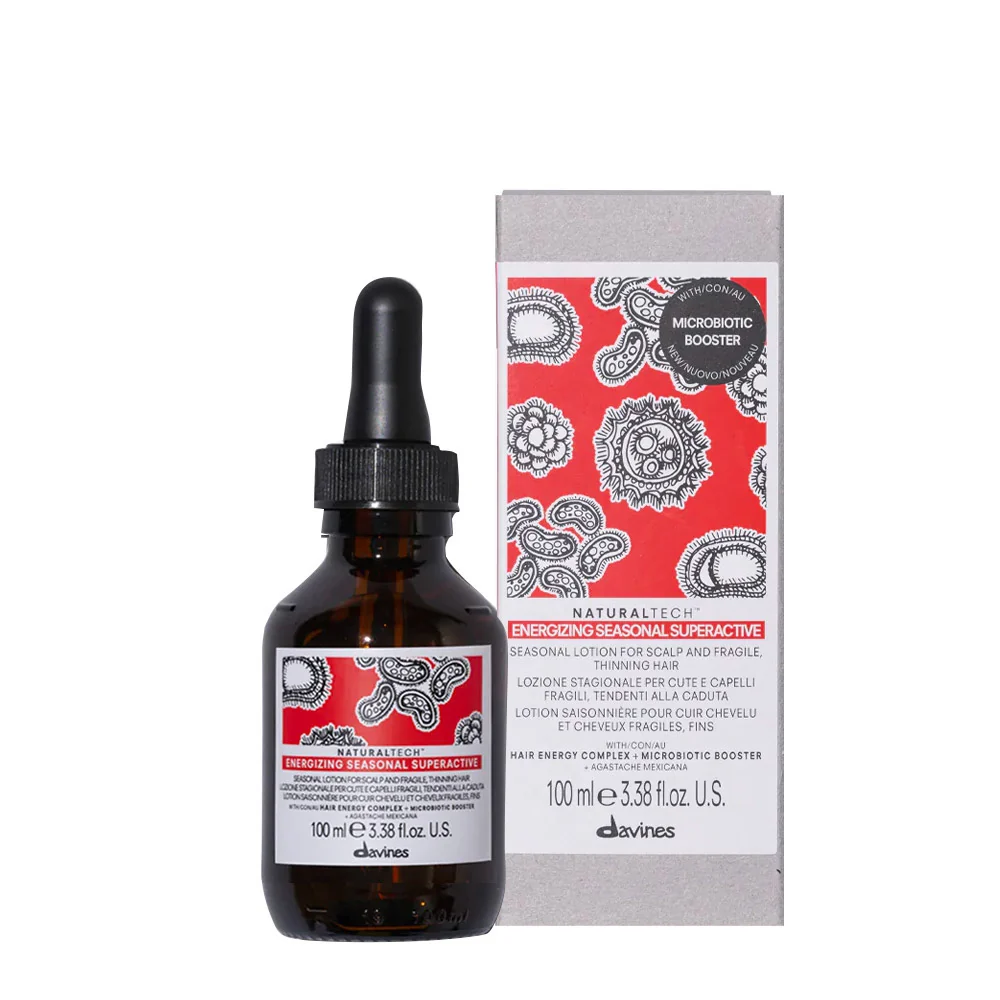 Davines Naturaltech Energizing Seasonal Superactive 100ml - lozione anticaduta stagionale - Image 3