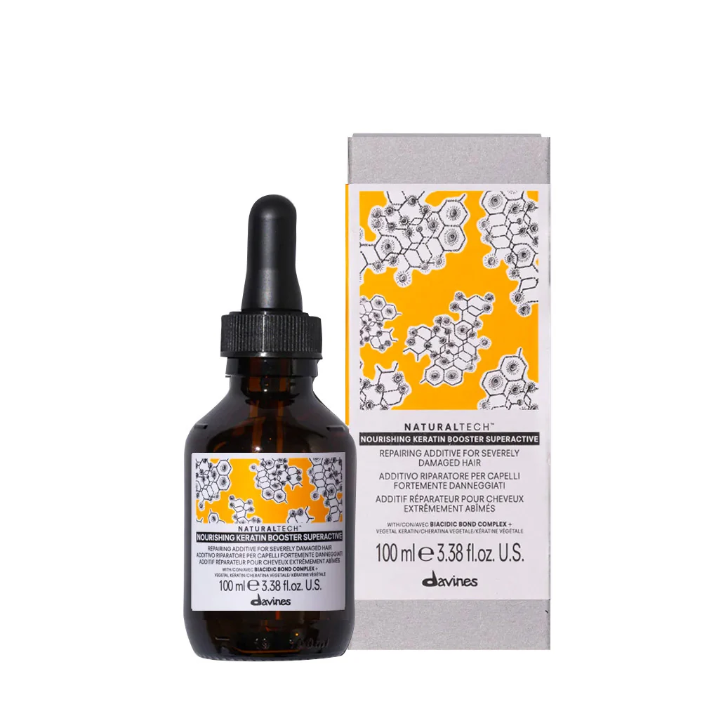 Davines Naturlaltech Nourishing Keratin Booster Superactive 100ml - additivo riparatore - Image 2