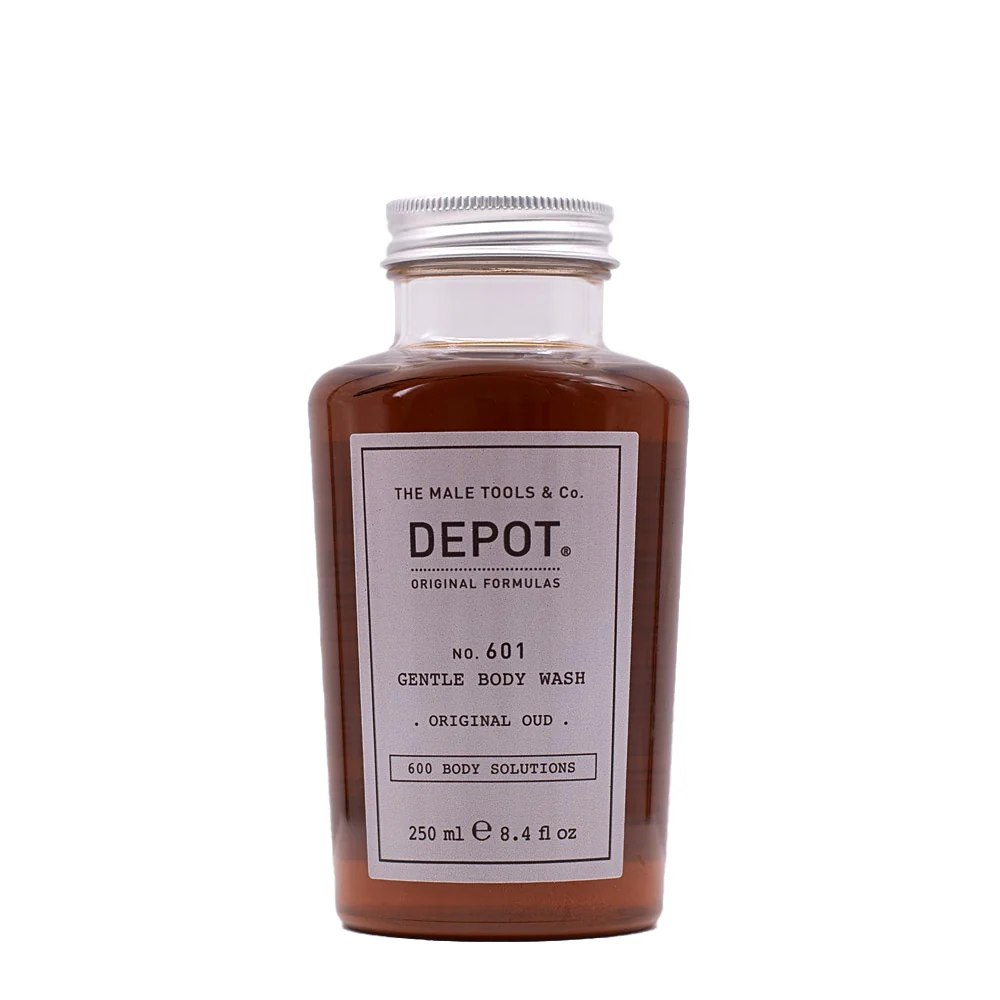 Depot Body Solutions No. 601 Gentle Body Wash Original Oud 250ml - bagnoschiuma delicato