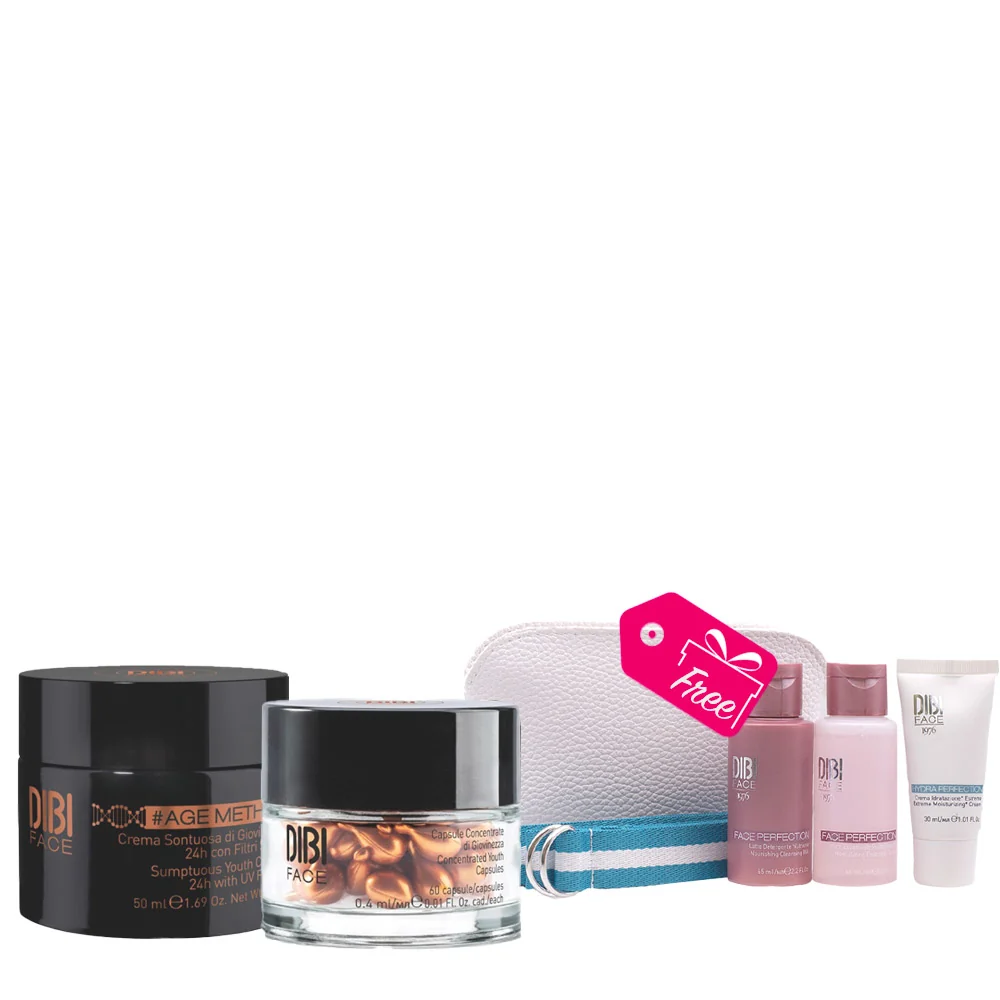 Dibi Milano Age Method Capsule Concentrate Di Giovinezza   Crema Sontuosa di Giovinezza 50ml + Beauty Collection OMAGGIO
