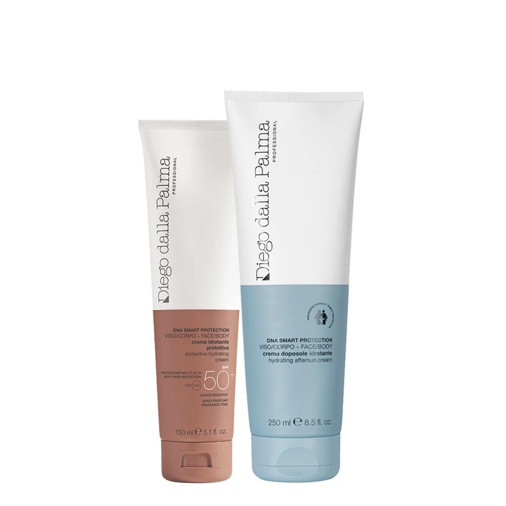Diego Dalla Palma Professional Crema Protettiva SPF50+ 150ml Doposole Idratante Viso e Corpo 250ml