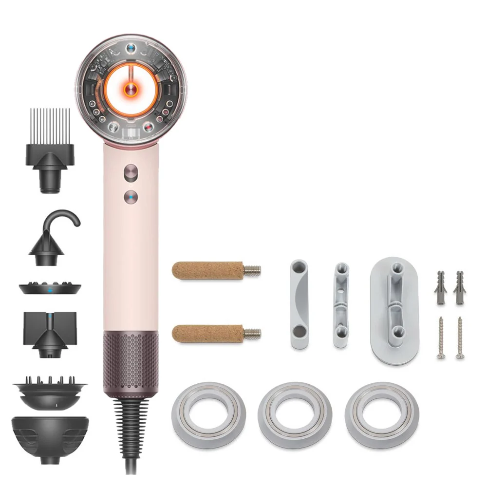 Dyson Supersonic Nural Straight + Wavy Phon Rosa Cipria / Oro Rosa + Supporto Parete OMAGGIO - Image 2