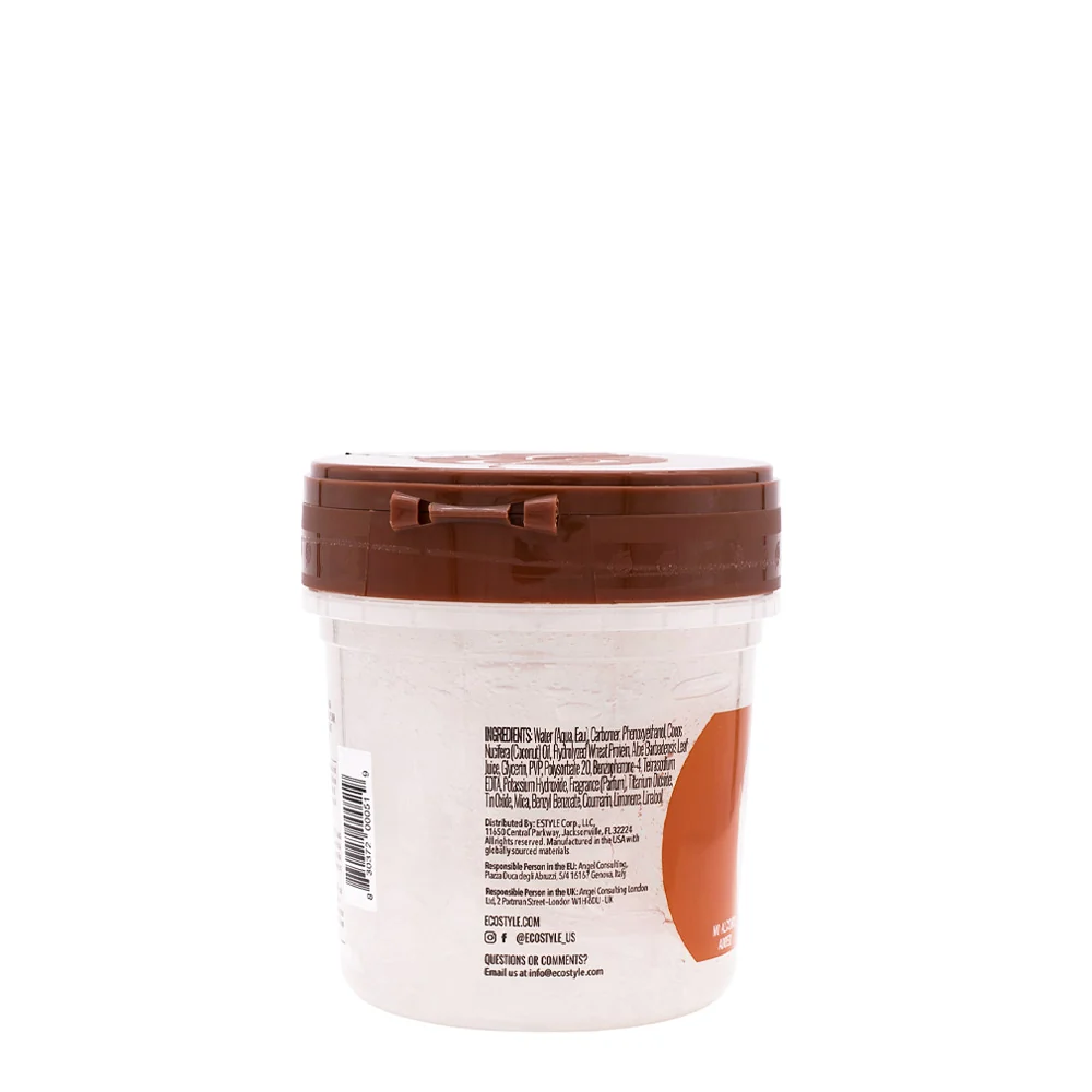 Eco Style Coconut Oil Styling Gel Max Hold 237ml - gel tenuta forte - Image 2
