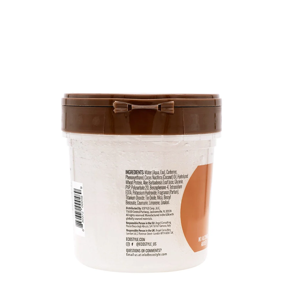 Eco Style Coconut Oil Styling Gel Max Hold 473ml - gel tenuta forte - Image 2