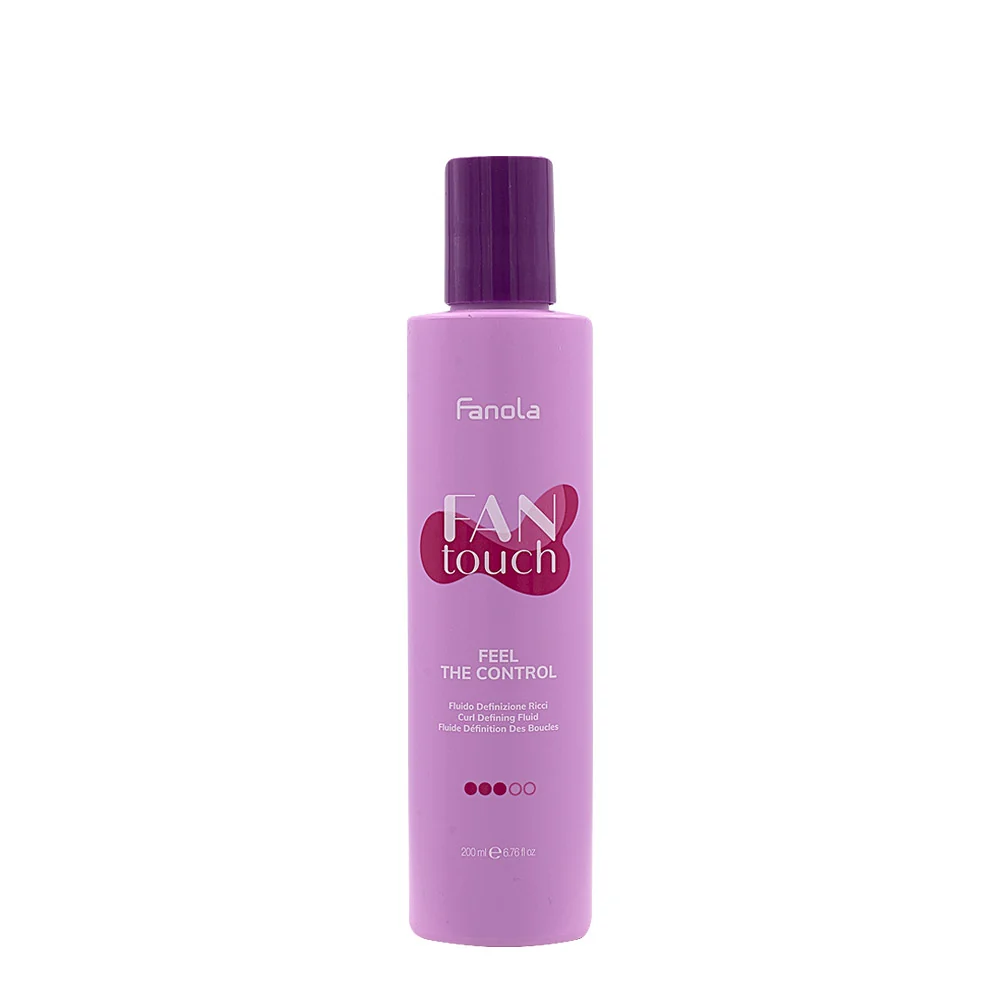 Fanola Fan Touch Feel Control 200ml - fluido definizione ricci