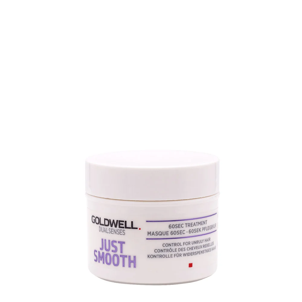 Goldwell Dualsenses Just Smooth 60Sec Treatment 25ml - trattamento per capelli indisciplinati e crespi