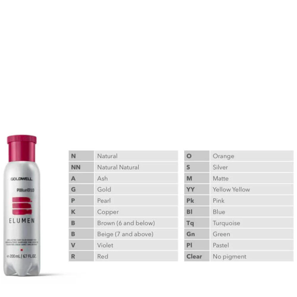 Goldwell Elumen Pure AS@9 200ml - Image 2