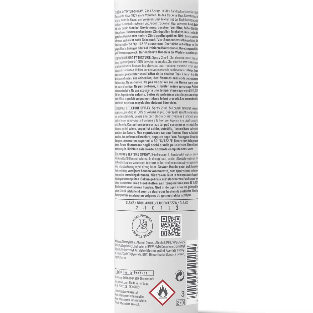 Goldwell Stylesgin Blowout + Texture Spray 200ml - spray volumizzante - Image 2