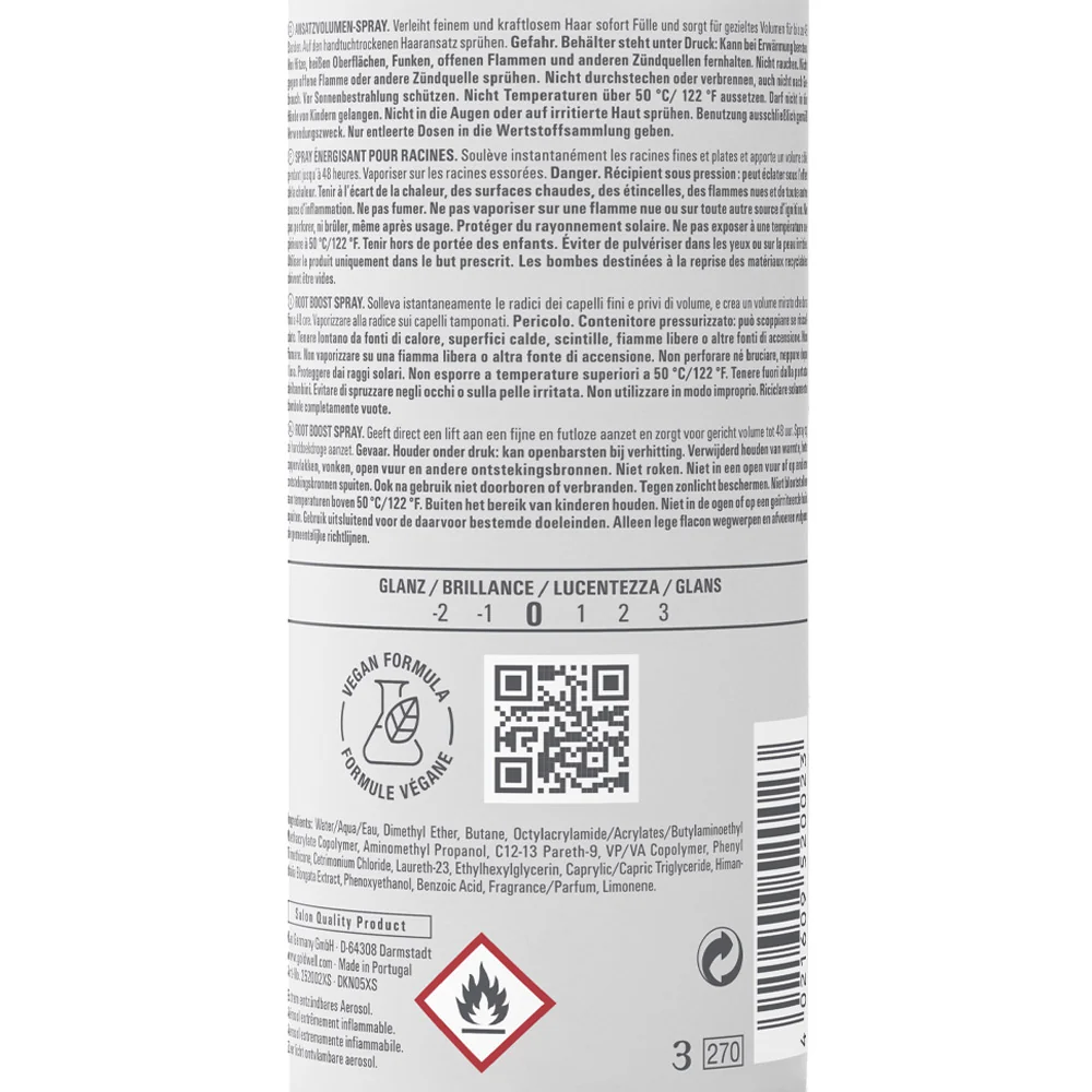 Goldwell Stylesign Root Boost Spray 200ml - spray volumizzante radici - Image 2