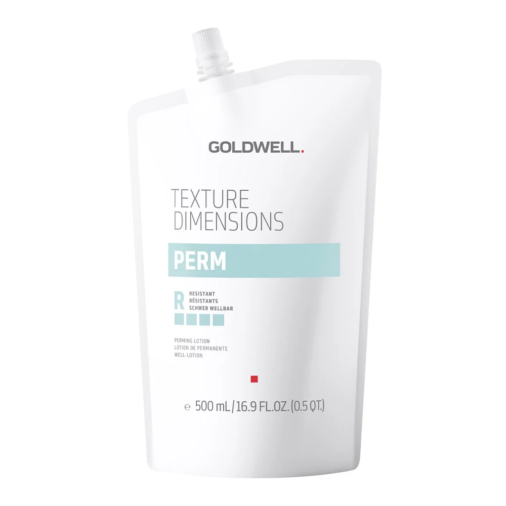Goldwell Texture Dimensions Perm R Resistant 500ml - lozione permanente capelli naturali resistenti non trattati