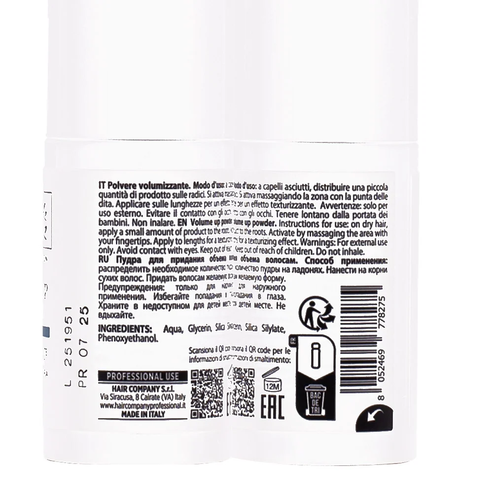 Hair Company Inimitable Style Density3 Volume Up Powder 7gr – polvere volumizzante per capelli fini - Image 2