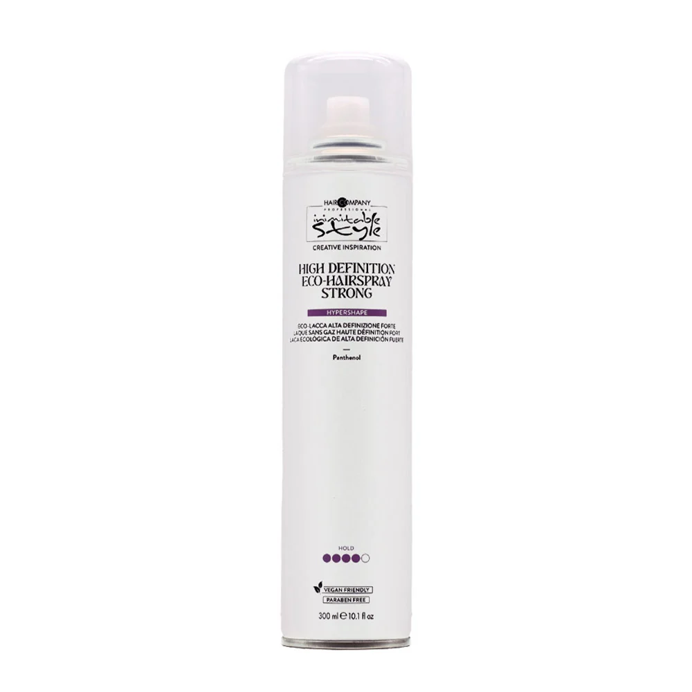 Hair Company Inimitable Style High Definition Eco-Hairspray Strong 300ml – lacca a tenuta forte
