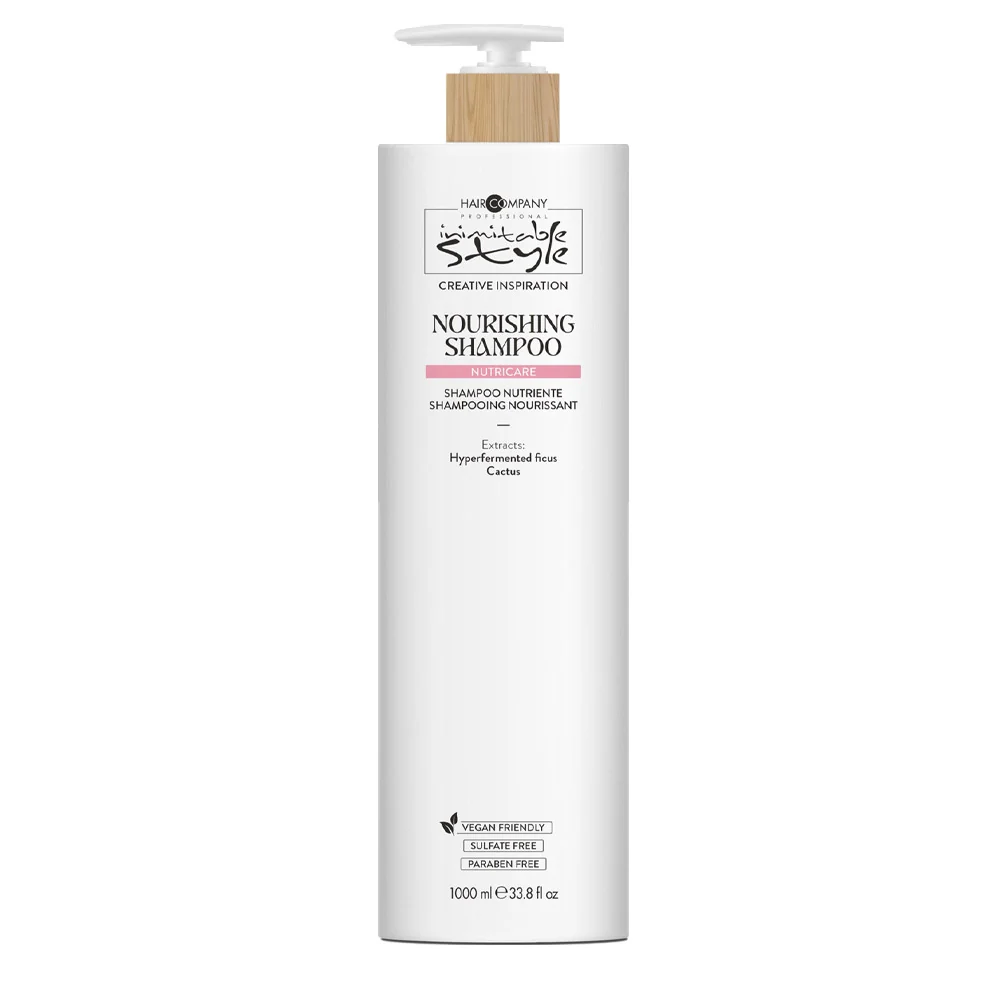 Hair Company Inimitable Style Nourishing Shampoo 1000ml - shampoo nutriente