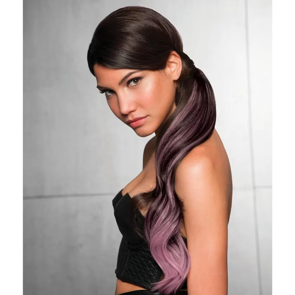 Hairdo Coda Color Splash Gold Wheat / Lavander 58 cm - coda lavanda su biondo chiaro - Image 2