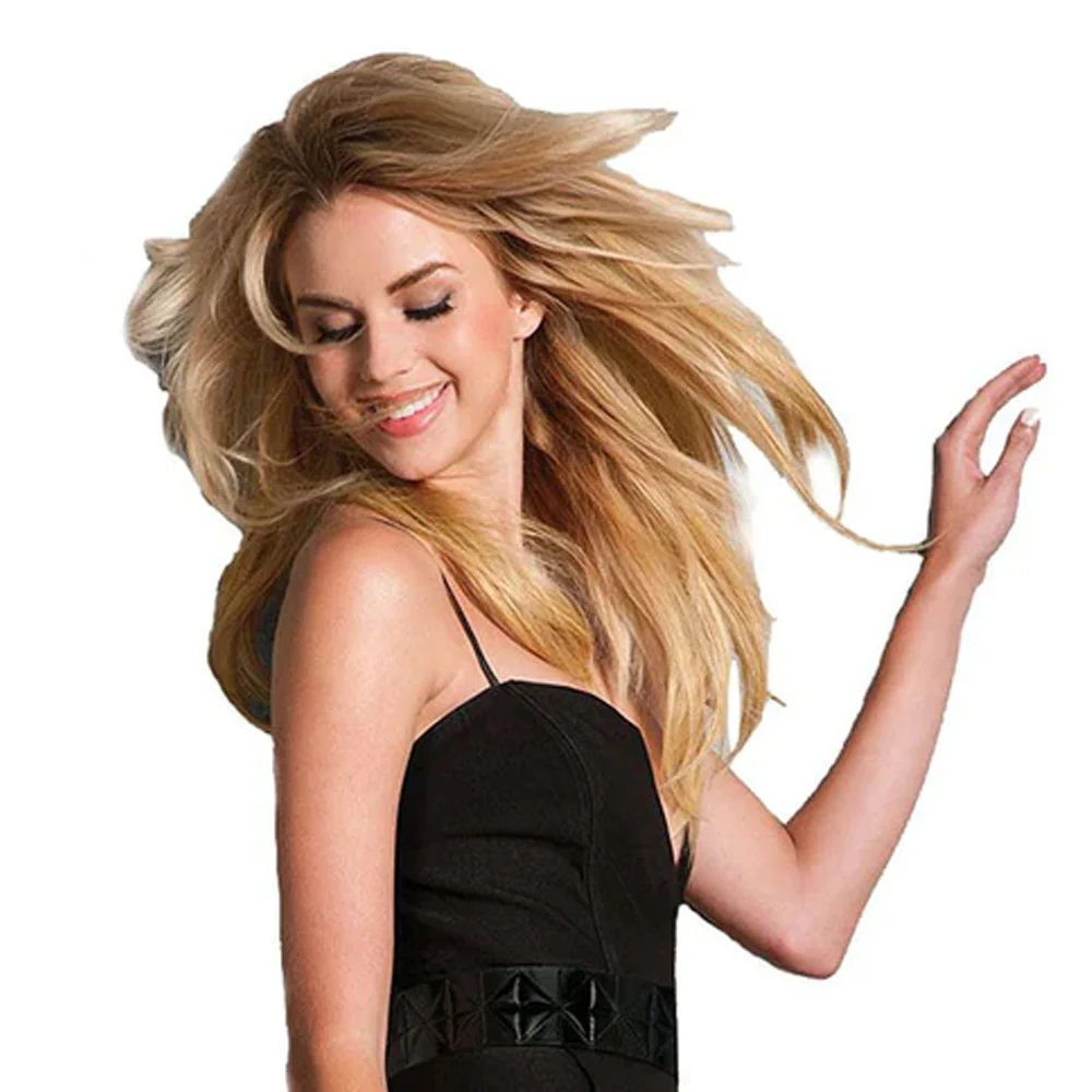 Hairdo Extension Liscia Castano Medio 56cm - extension liscia - Image 2