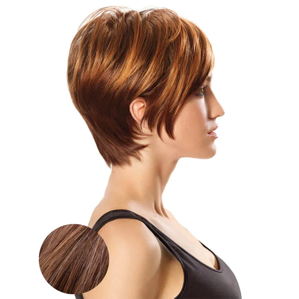 Hairdo Parrucca Angled Cut Castano Chiaro Rossiccio - Image 2