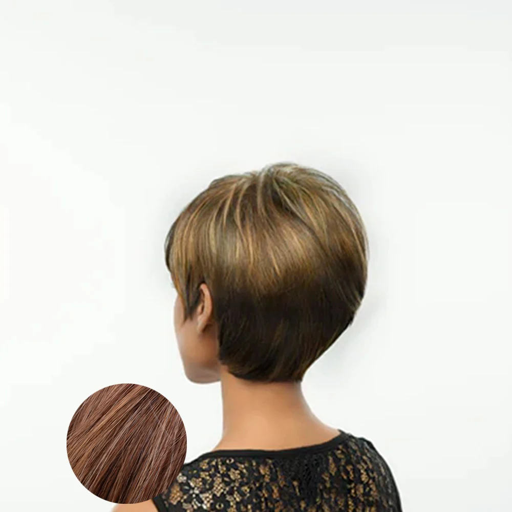 Hairdo Parrucca Angled Cut Castano Chiaro Rossiccio - Image 3
