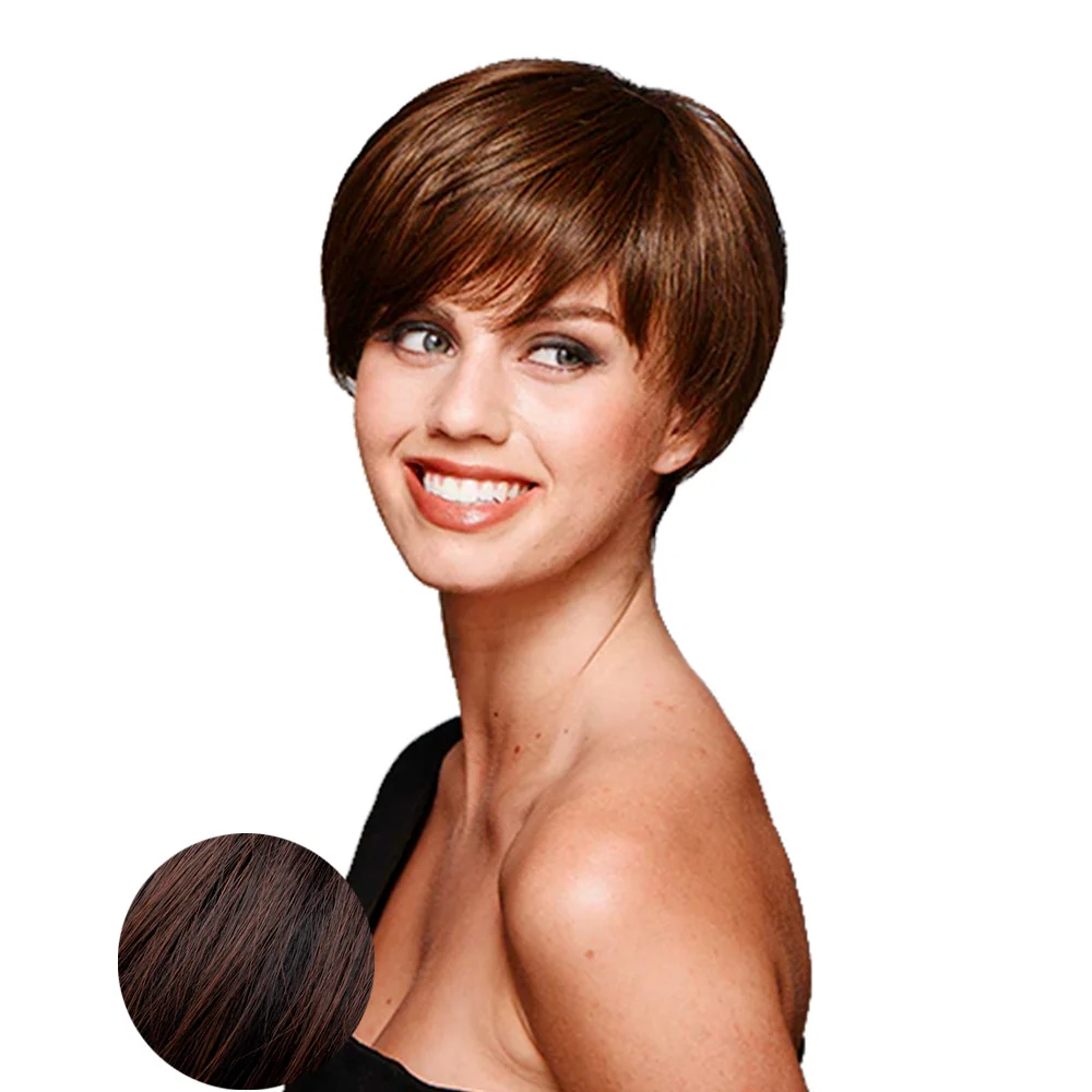 Hairdo Short & Sleek Parrucca Castano Ciliegia - Image 2