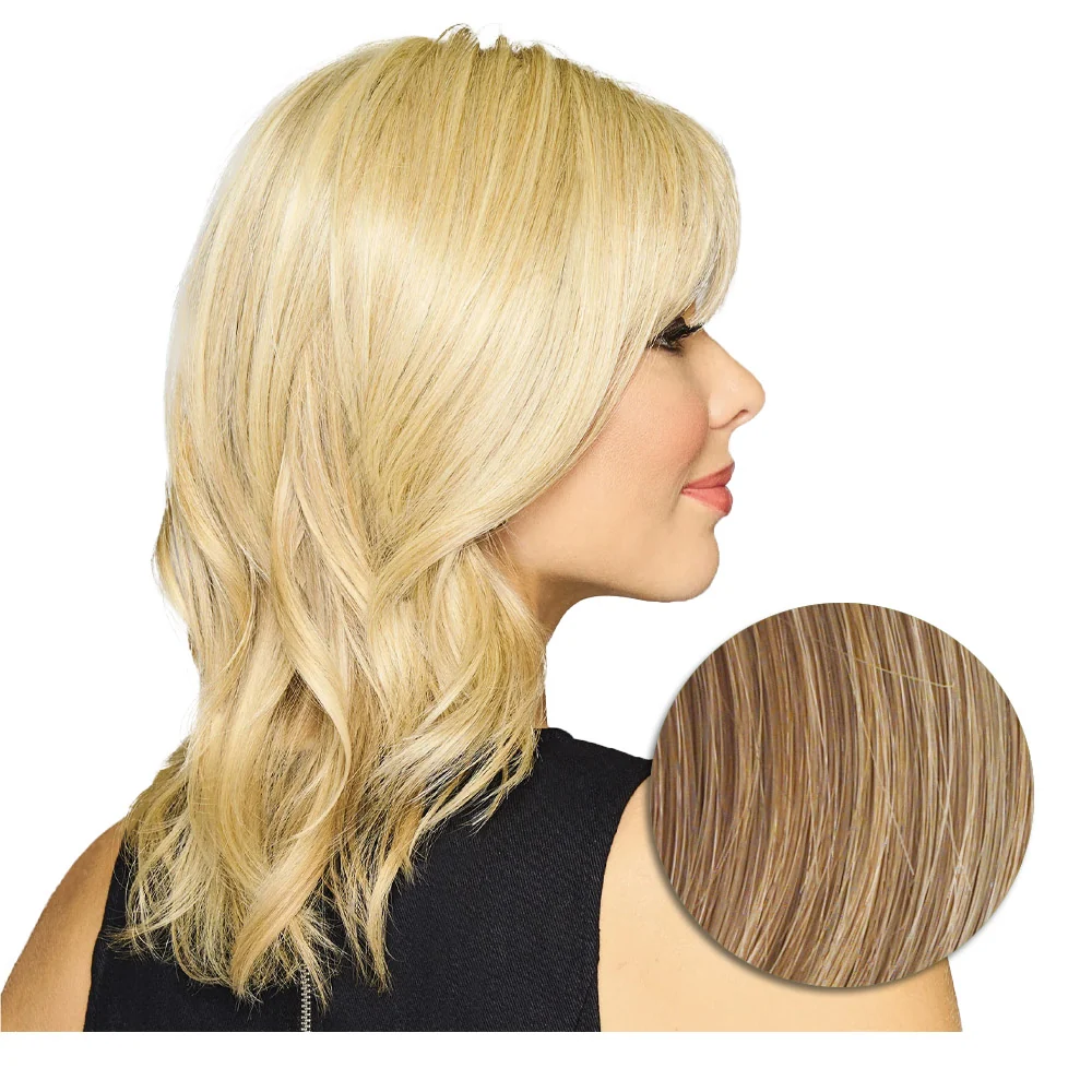 Hairdo Topper Stylish Wave R14/25 Biondo Caldo - toupet con onde - Image 3