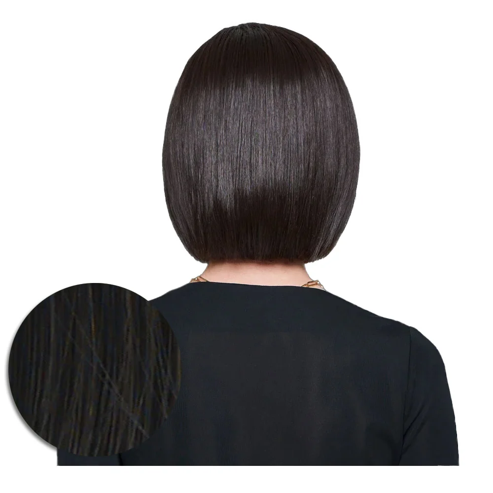 Hairdo Topper Top It Off R2 Nero - toupet con clip removibili - Image 3