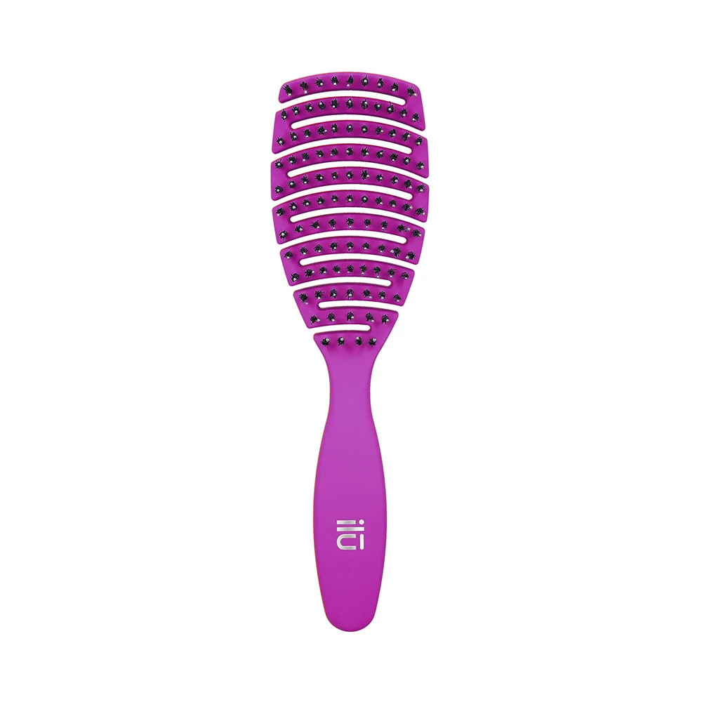 Ilū Easy Detangling Hair Brush Purple - spazzola districante - Image 2