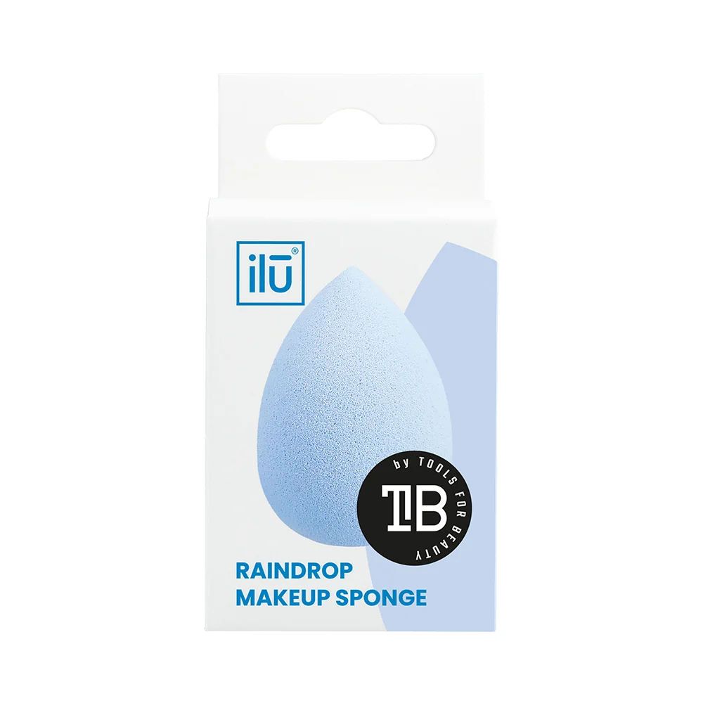 Ilū Make Up Raindrop Sponge Blue - spugnetta make up a goccia - Image 4