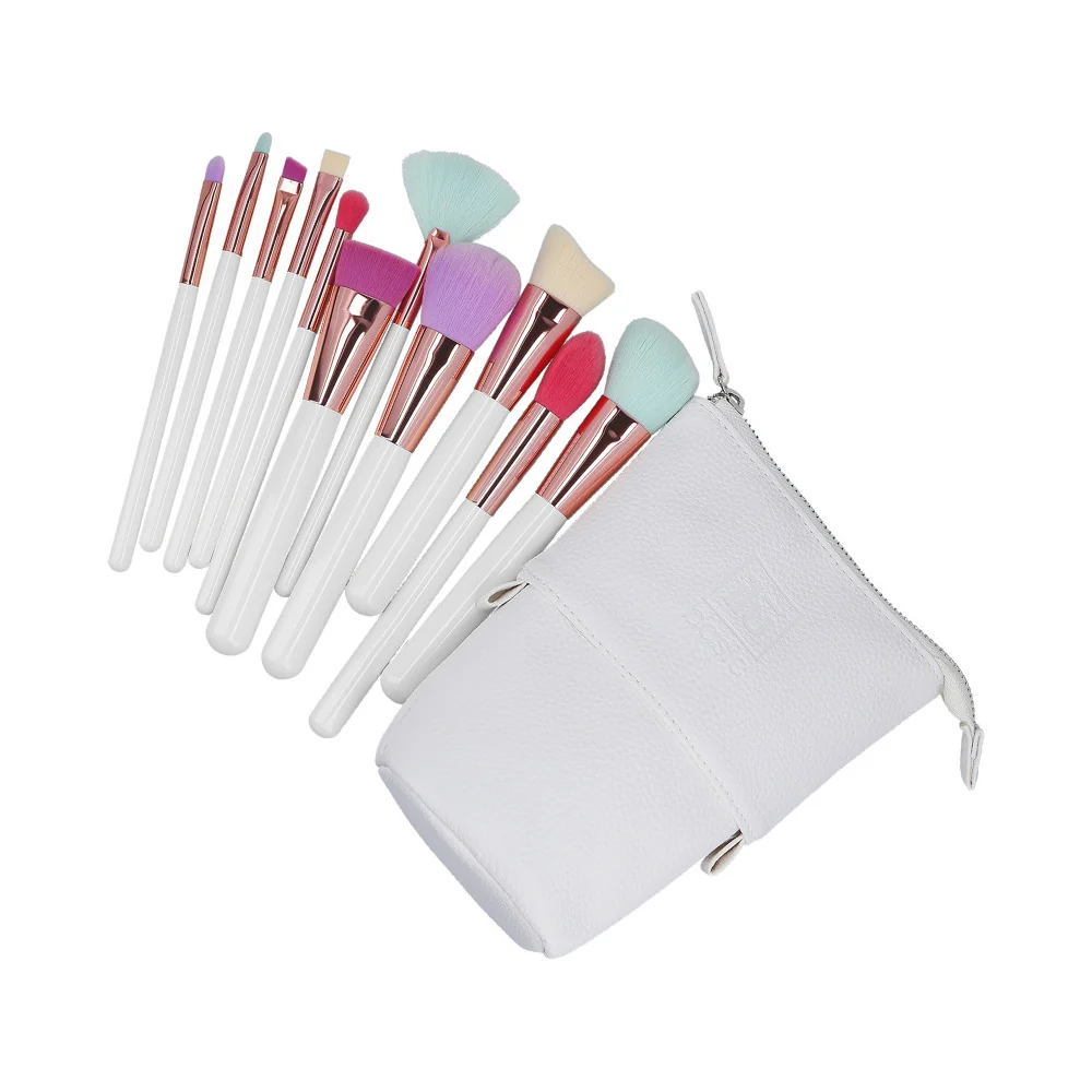 ilū Makeup Brushes 11pz + Case Set Multi Color - set di pennelli - Image 2