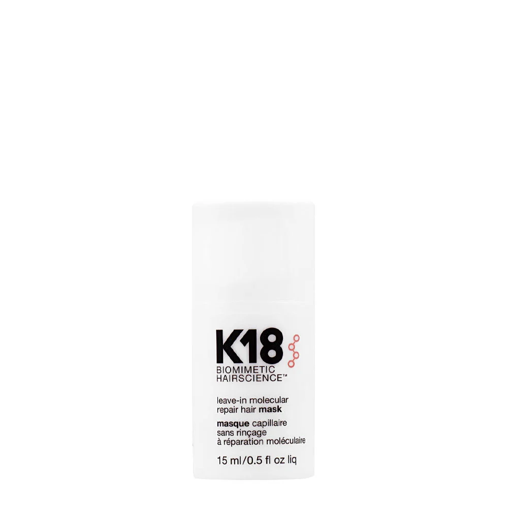 K18 Leave-In Molecular Repair Hair Mask 15ml - trattamento leave-in capelli danneggiati